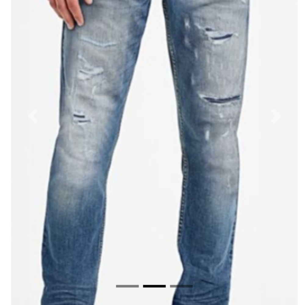Levi's 512  Slim Taper Flex Ripped Denim